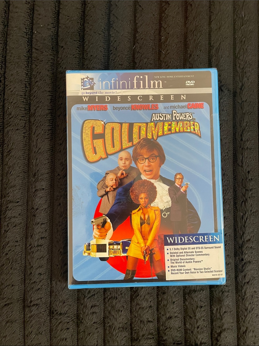 Austin Powers: Goldmember Widescreen DVD - Blue Case
